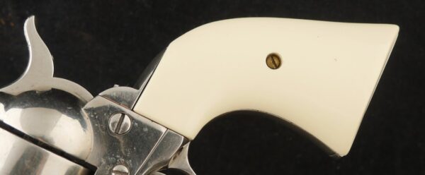 079-0725-7516, Colt SA .44-40 with a re-nickel and replaced composite grips. BUY NOW - Image 15