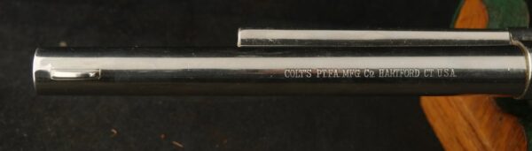 079-0725-7516, Colt SA .44-40 with a re-nickel and replaced composite grips. BUY NOW - Image 16