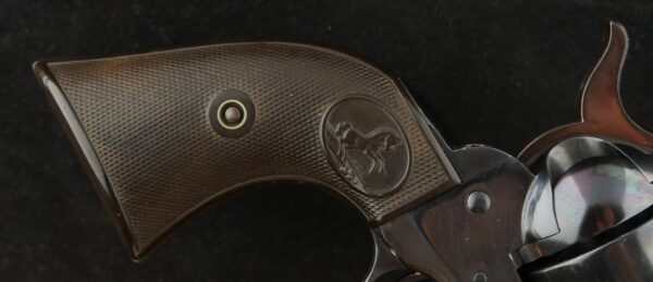079-0725-7517, Colt SA .38 CF, #311xxx made in 1909 with old Re-Blue. BUY NOW - Image 7