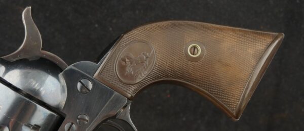079-0725-7517, Colt SA .38 CF, #311xxx made in 1909 with old Re-Blue. BUY NOW - Image 15