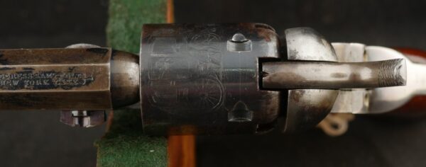 GR-0725-6622, Excellent Early Colt Model 1849 Pocket. 4 inch barrel. 5 shot cylinder. BUY NOW - Image 13