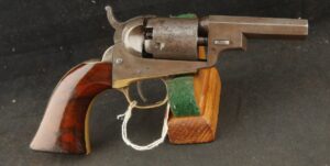 GR-0725-6624, Colt Model 1849 Wells Fargo Model. 3 inch barrel. .31 percussion cal. 5 shot. BUY NOW