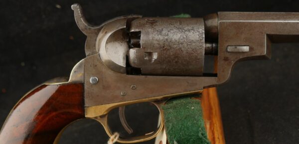 GR-0725-6624, Colt Model 1849 Wells Fargo Model. 3 inch barrel. .31 percussion cal. 5 shot. BUY NOW - Image 6