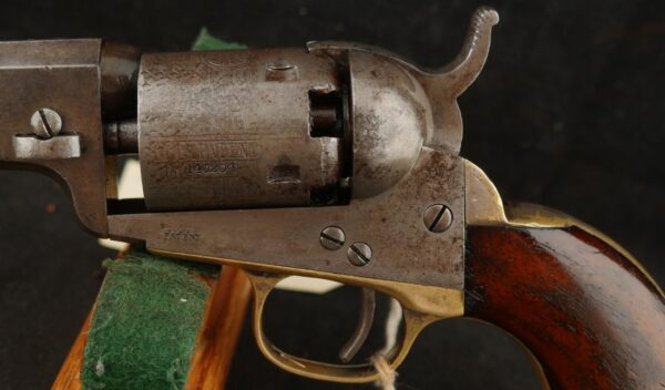 GR-0725-6624, Colt Model 1849 Wells Fargo Model. 3 inch barrel. .31 percussion cal. 5 shot. BUY NOW - Image 12