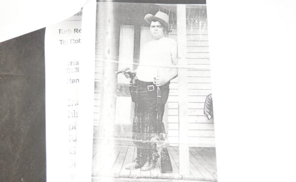 079-0725-7519, Early Colt SA .45, c. 1875, owned by Fred Sallis Sr., aka "Froggy." BUY NOW - Image 4