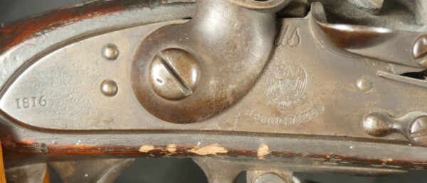079-0825-0277, US Model 1815 Transition Musket to M-1816. 42 inch barrel with US, SPRINGFIELD and EAGLE. BUY NOW - Image 19