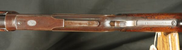 079-0825-D0250, Winchester M-1876 Early 2nd Model round barrel with Thumb Print Dust Cover. BUY NOW - Image 12