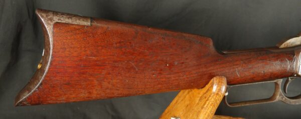079-0825-D0250, Winchester M-1876 Early 2nd Model round barrel with Thumb Print Dust Cover. BUY NOW - Image 15