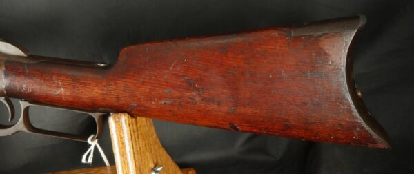 079-0825-D0251, Winchester M-1876 2nd model Round Barrel Rifle with thumb print dust cover. BUY NOW - Image 7