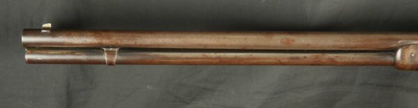 079-0825-D0251, Winchester M-1876 2nd model Round Barrel Rifle with thumb print dust cover. BUY NOW - Image 4