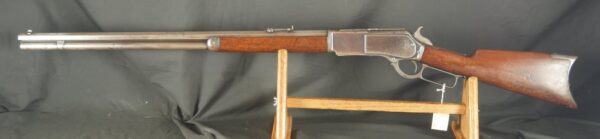 079-0825-D0254, Winchester M-1876 Late 2nd Model with knurling on the dust cover. BUY NOW - Image 2
