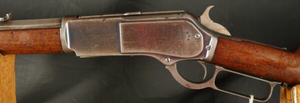 079-0825-D0254, Winchester M-1876 Late 2nd Model with knurling on the dust cover. BUY NOW - Image 6
