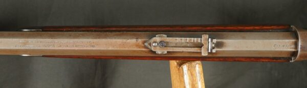 079-0825-D0254, Winchester M-1876 Late 2nd Model with knurling on the dust cover. BUY NOW - Image 10