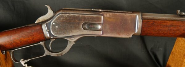 079-0825-D0254, Winchester M-1876 Late 2nd Model with knurling on the dust cover. BUY NOW - Image 17
