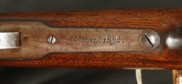 079-0825-D0258, Winchester M-1876, Late 2nd Model Octagon Barrel Rifle in 45-60. BUY NOW - Image 24