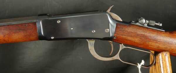 079-0825-D0288, Winchester M1894 Half Round, Half Octagon Barrel rifle with short mag, tang sight. BUY NOW - Image 6