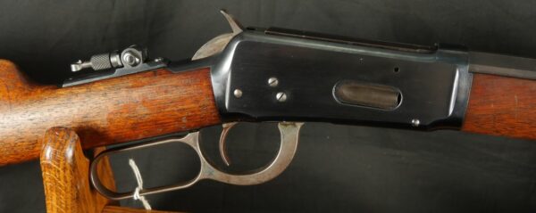 079-0825-D0288, Winchester M1894 Half Round, Half Octagon Barrel rifle with short mag, tang sight. BUY NOW - Image 18