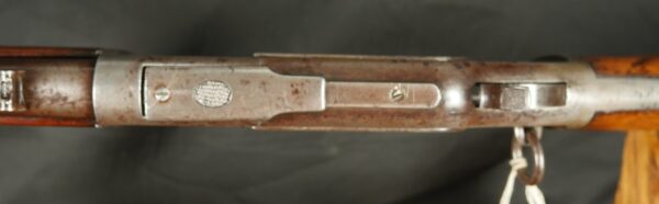 079-0825-D0311, Winchester M-1873 2nd Model Carbine in 44-40, with thumb print dust cover. BUY NOW - Image 11