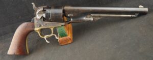 GR-0825-6621, Early 4 Screw Colt Model 1860 Army Refurbished for 9th or 10th Cavalry. BUY NOW