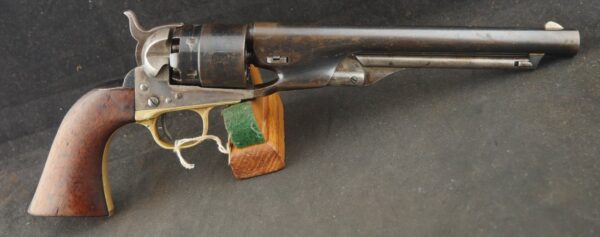 GR-0825-6621, Early 4 Screw Colt Model 1860 Army Refurbished for 9th or 10th Cavalry. BUY NOW