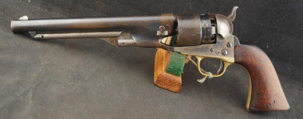 GR-0825-6621, Early 4 Screw Colt Model 1860 Army Refurbished for 9th or 10th Cavalry. BUY NOW - Image 3