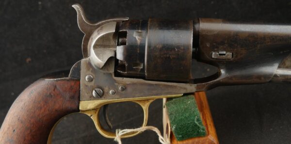 GR-0825-6621, Early 4 Screw Colt Model 1860 Army Refurbished for 9th or 10th Cavalry. BUY NOW - Image 6