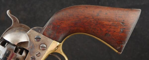 GR-0825-6621, Early 4 Screw Colt Model 1860 Army Refurbished for 9th or 10th Cavalry. BUY NOW - Image 14