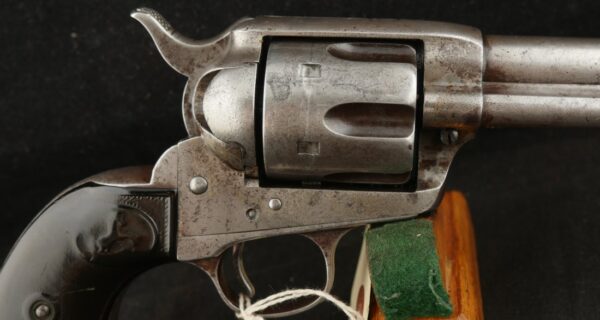 GR-0825-6639, Colt Model 1873 Single Action. .38 WCF, 6 shot with 4 3/4 inch barrel. Antique. BUY NOW - Image 6