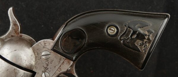 GR-0825-6639, Colt Model 1873 Single Action. .38 WCF, 6 shot with 4 3/4 inch barrel. Antique. BUY NOW - Image 15