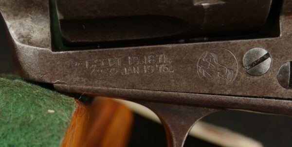 GR-0925-6643, Colt Model 1873 Single Action. .32 with 4 3/4 inch barrel with 2 line barrel address. BUY NOW - Image 14