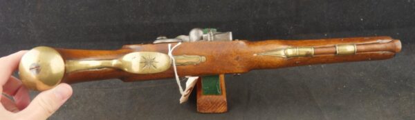 079-1023-8535, Fur Trade Flint Pistol by Sharpe English Flintlock Fur Trade Pistol made early 1800's. BLOWOUT - Image 2