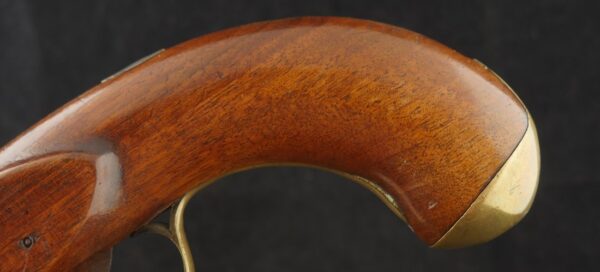 079-1023-8535, Fur Trade Flint Pistol by Sharpe English Flintlock Fur Trade Pistol made early 1800's. BLOWOUT - Image 10