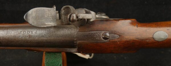 079-1023-8535, Fur Trade Flint Pistol by Sharpe English Flintlock Fur Trade Pistol made early 1800's. BLOWOUT - Image 12