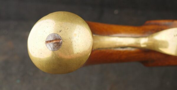 079-1023-8535, Fur Trade Flint Pistol by Sharpe English Flintlock Fur Trade Pistol made early 1800's. BLOWOUT - Image 14