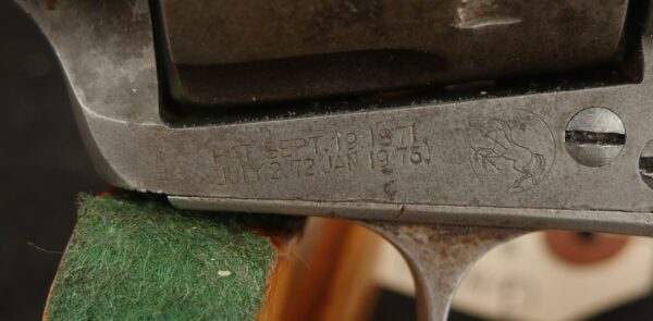  079-0825-7522, Colt SA .45 Colt with 4 3/4 inch barrel. BUY NOW - Image 14