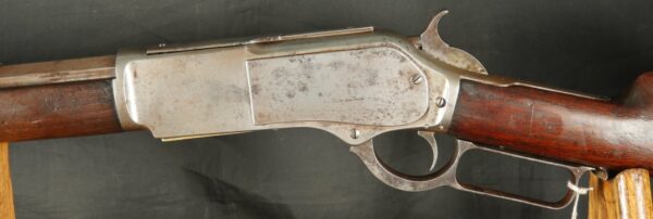 079-0825-D0252, Winchester M-1876 Early 2nd Model rifle in 45-60 Octagon Barrel Rifle. BUY NOW - Image 6