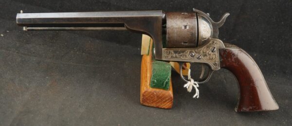 GR-0925-6653, Moore Belt Model Revolver. Smith & Wesson Barrel Address. 7 shot. 6 inch barrel. BUY NOW - Image 3