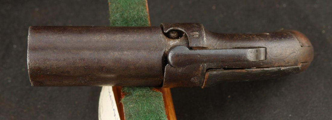 079-1025-0225, Manhattan Pepperbox in near relic condition with very dark patina. BLOWOUT - Image 4