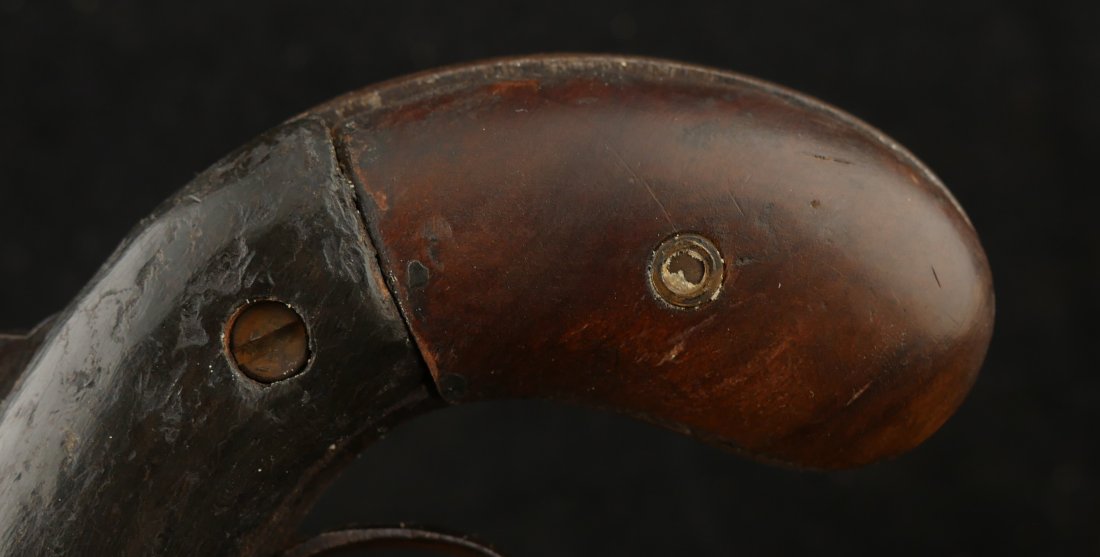 079-1025-0225, Manhattan Pepperbox in near relic condition with very dark patina. BLOWOUT - Image 13