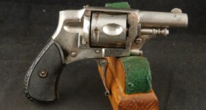 079-1025-0078, Belgium DA .30 CF pocket revolver with folding trigger. BLOWOUT
