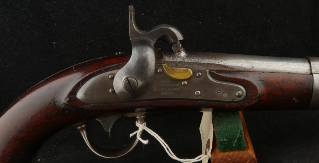 079-1025-O0324, US Johnson M-1836 Flint Single Shot Pistol. BUY NOW - Image 6