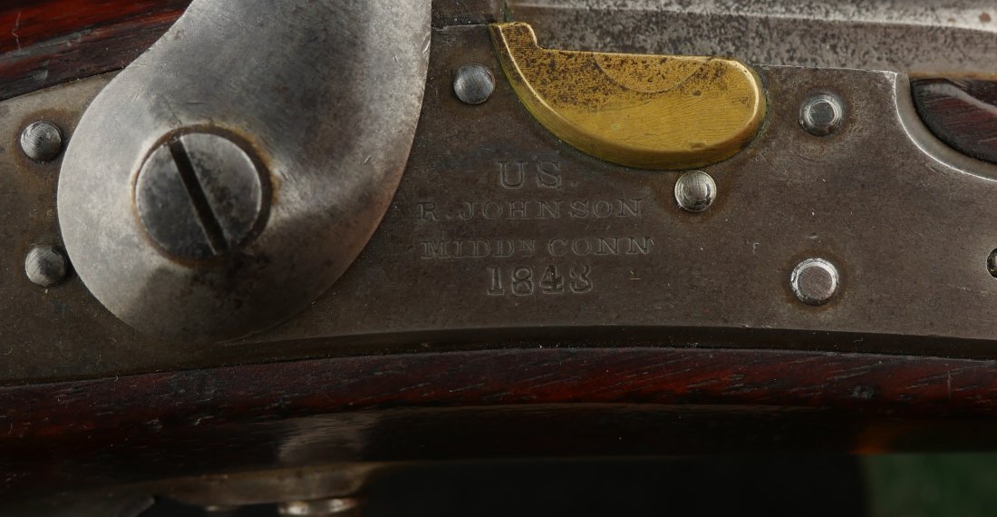 079-1025-O0324, US Johnson M-1836 Flint Single Shot Pistol. BUY NOW - Image 8