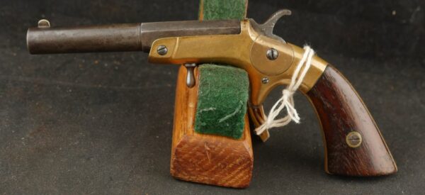 079-1025-P0346, Frank Wesson Single Shot .22 pistol with brass frame. BLOWOUT - Image 3