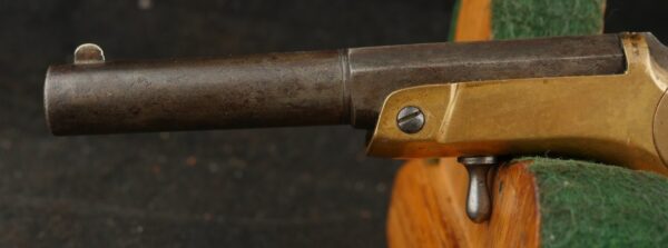 079-1025-P0346, Frank Wesson Single Shot .22 pistol with brass frame. BLOWOUT - Image 9