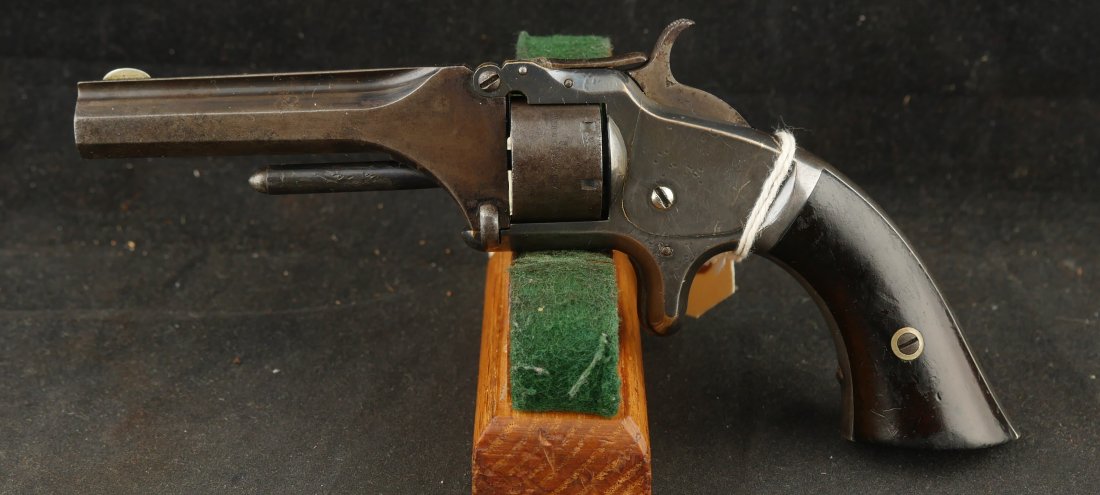 079-1025-P0355, Smith and Wesson #1, 2nd Issue with 90% tarnished silver. BLOWOUT - Image 3