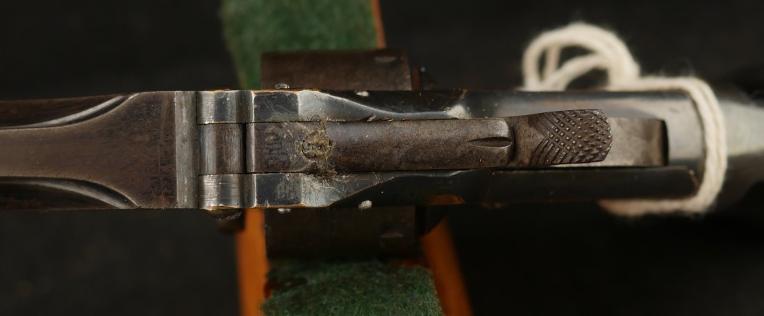 079-1025-P0355, Smith and Wesson #1, 2nd Issue with 90% tarnished silver. BLOWOUT - Image 14