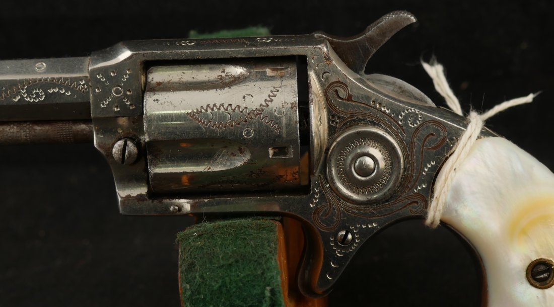 079-1025-P0368, Factory engraved Red Jacket .32 pocket pistol. BUY NOW - Image 12