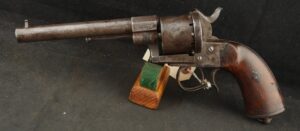 GR-1025-6666, French, E. Lefaucheux, Model 1859 Single Action. 12 MM Pinfire cal. BLOWOUT