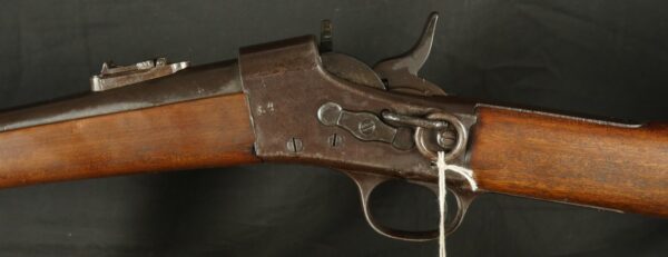 GR-1025-6669, Remington Rolling Block Carbine. 20 inch barrel. I believe it is a 7 MM cal. BLOWOUT - Image 6