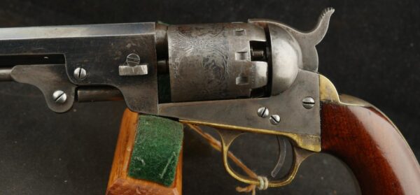 GR-1025-6704, Manhattan Navy .36 percussion. 5 Shot. Type 3. 6 ½ inch barrel. BLOWOUT - Image 12
